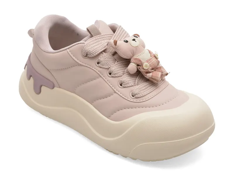 Pantofi sport mov, 60201, din piele ecologica