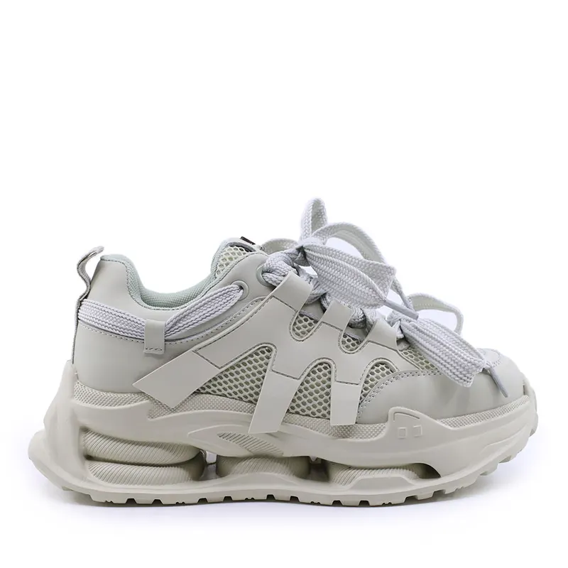 Sneakers ușori femei Luca di Gioia verzi din material sintetic și textil 3841DP400V