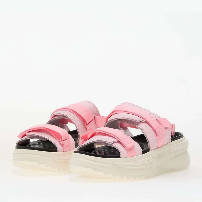 Sandale femei Converse RUN STAR UTILITY SANDAL CX roz din piele și textil 2949DS15096RO — imaginea 2