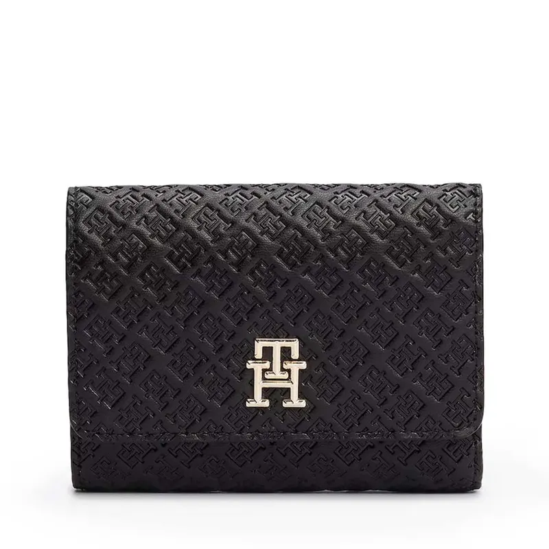 Portmoneu femei Tommy Hilfiger negru 3421DPU8484N
