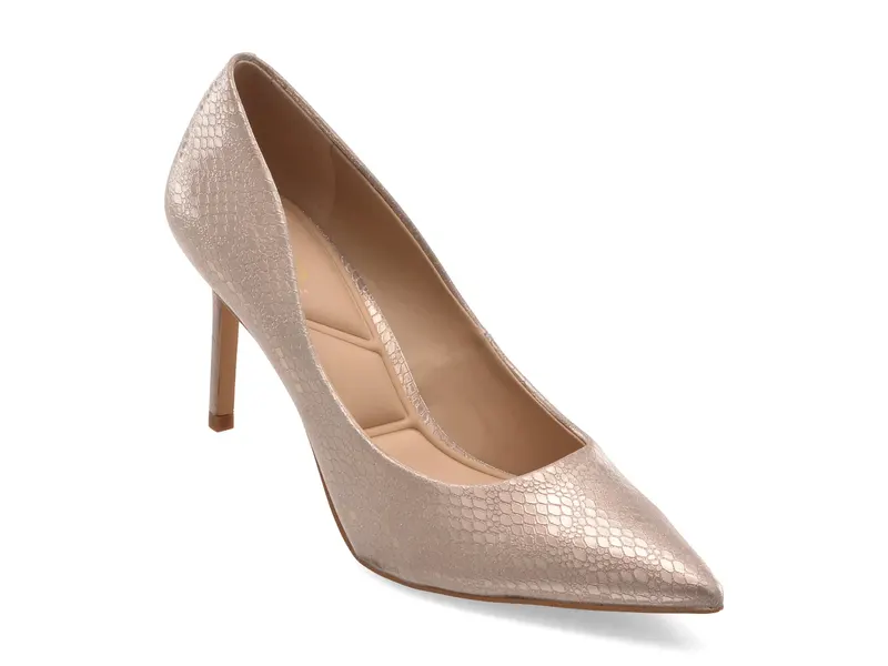 Pantofi eleganti roz, STESSYMID 690, din piele ecologica