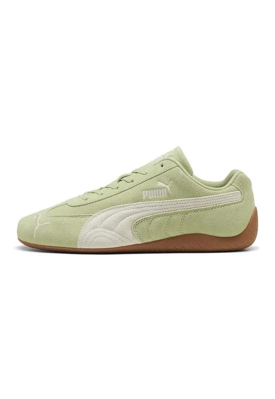 Pantofi sport unisex Speedcat OG din piele intoarsa - Verde fistic