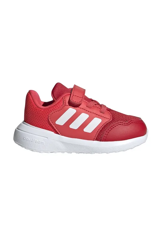 Pantofi sport Tensaur Run 3.0 cu velcro - Rosu/Alb