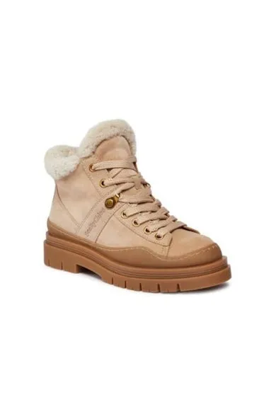 Botine dama See By Chloe - SB41082A - Piele naturala - 40 EU - Bej
