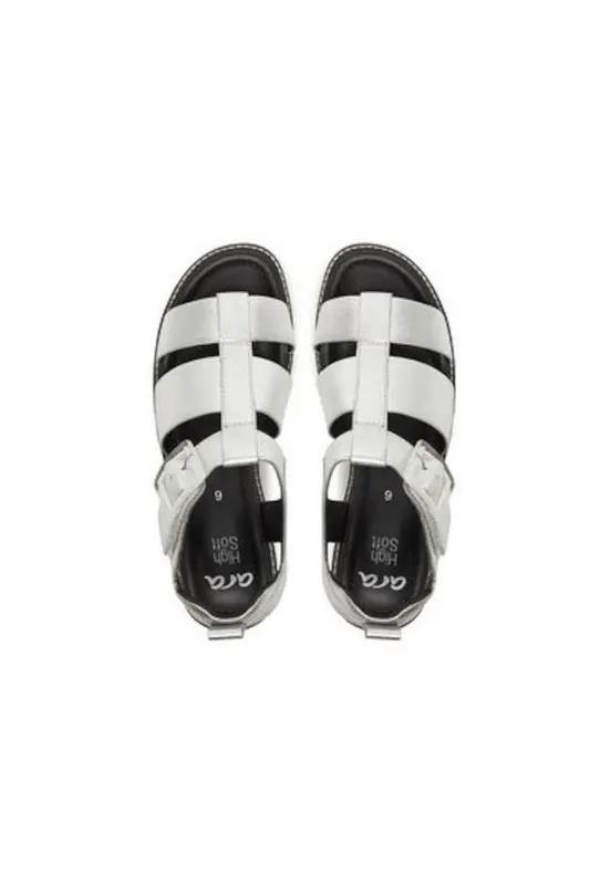 Sandale dama - 12-21510-12 - Piele naturala - Argintiu
