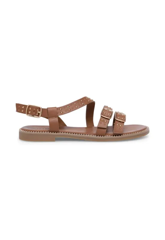 Sandale dama - 590559 - Piele ecologica - Maro - Maro