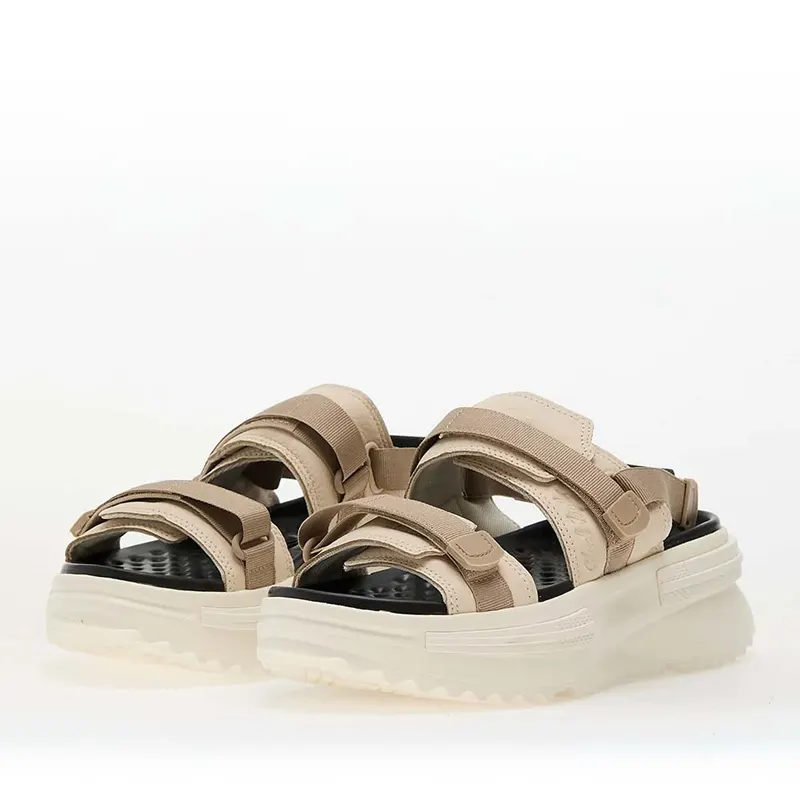 Sandale femei Converse RUN STAR UTILITY SANDAL CX bej din piele și textil 2949DS15096BE — imaginea 2
