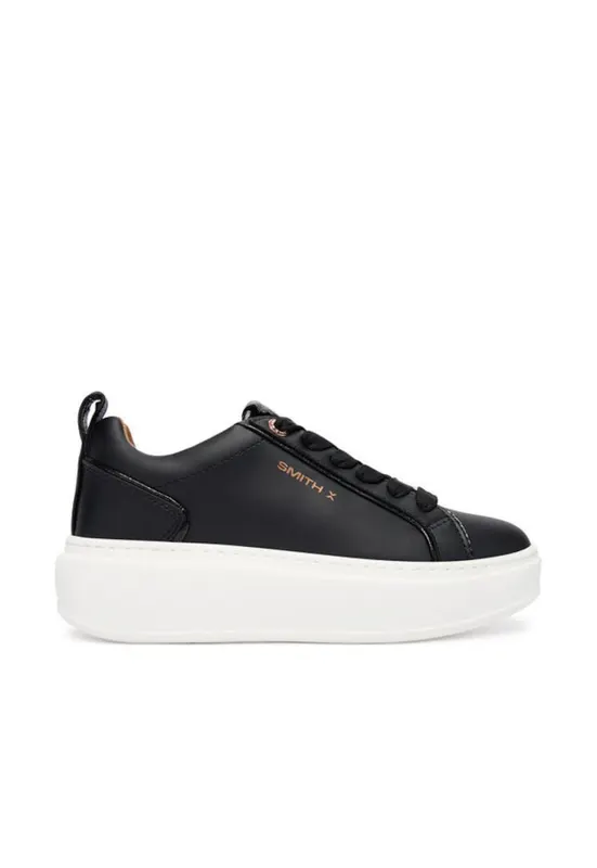 Tenisi dama 305503442 - Piele naturala - Negru