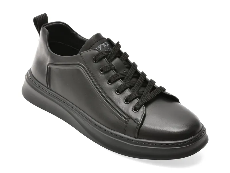 Pantofi sport GRYXX negri, 300166, din piele naturala