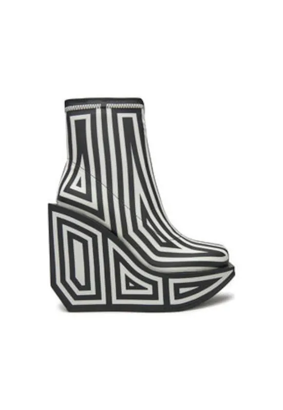Ghete dama pana la glezna - 304406690 - material textil - gri