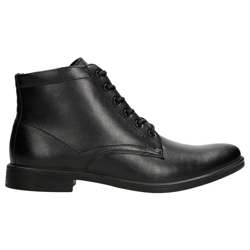 Cizme elegante negre pentru bărbați din piele naturală