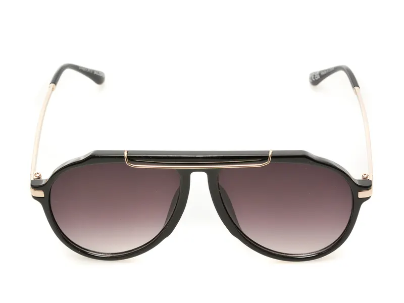 Ochelari de soare negri, SCAARLETT 970, din metal