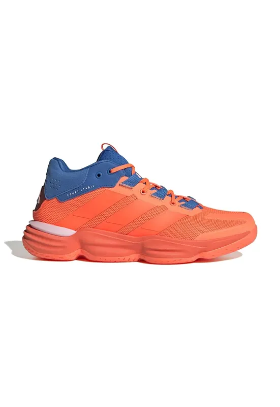 Pantofi pentru sporturi de interior Court Stabil - Albastru inchis/Portocaliu pal