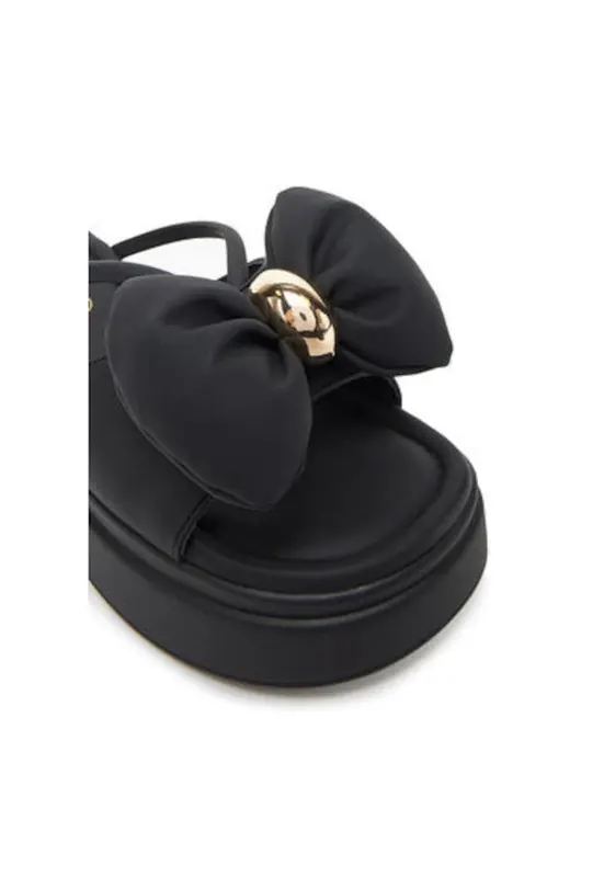 Slapi dama - RR2N4121 - Piele ecologica - Negru