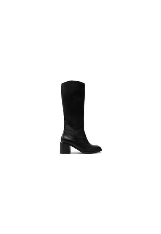 Cizme dama 304429149 - Piele ecologica - Negru - Negru