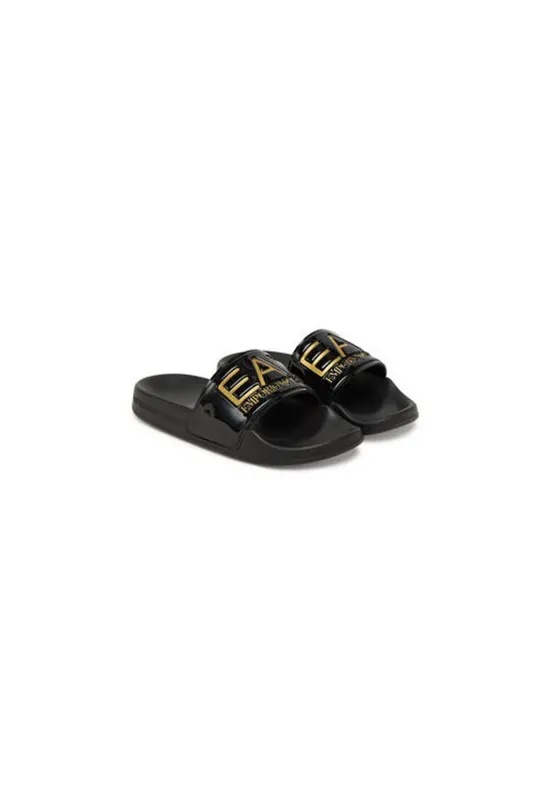 Papuci copii - Emporio Armani negru - plastic