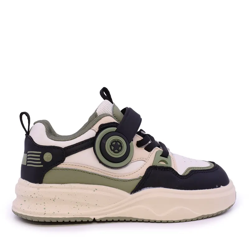 Sneakers băieti kaki 1532MP0421V