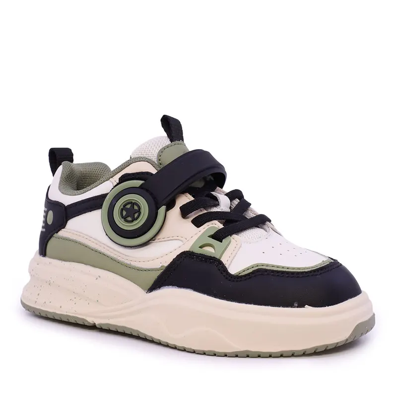 Sneakers băieti kaki 1532MP0421V — imaginea 2