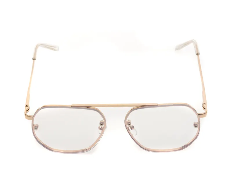 Ochelari de soare aurii, ODDIPRION 710, din pvc