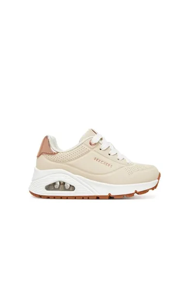 Adidasi fete 310545L - Piele ecologica - Bej