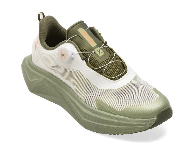 Pantofi sport verzi, 24122, din material textil
