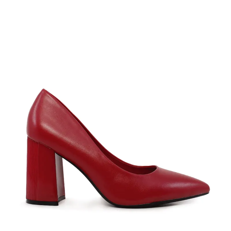 Pantofi cu toc înalt femei Solo Donna bordo 1161dp1100bo