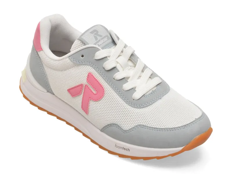 Pantofi sport RIEKER gri, W2404, din material textil