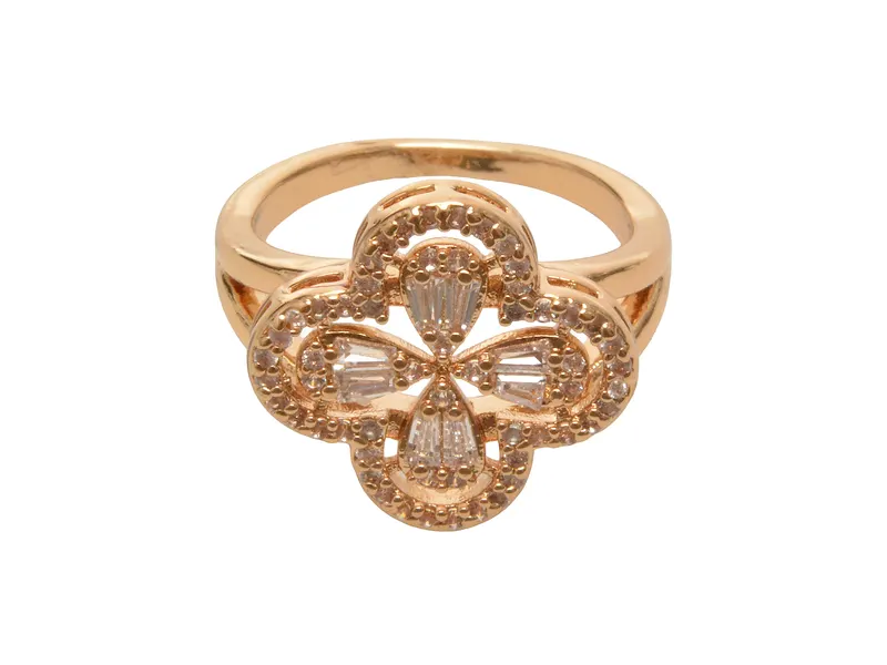 Inel auriu, ICONSPARKLES 972, din metal