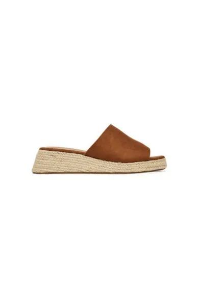 Espadrile dama 15341286 - Piele naturala - Maro