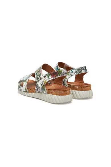 Sandale dama - 710206-00 - Piele naturala - Multicolor