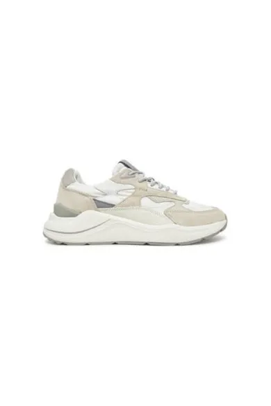 Pantofi sport barbati - M421-FG-NY - D A T E - Piele naturala - Alb - Alb