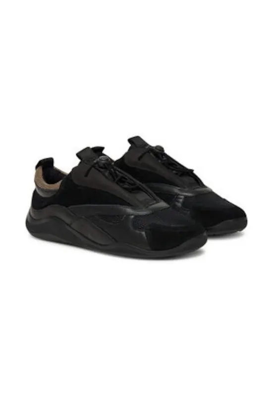 Tenisi de dama - Vic Matie - 305613547 - piele naturala - negru