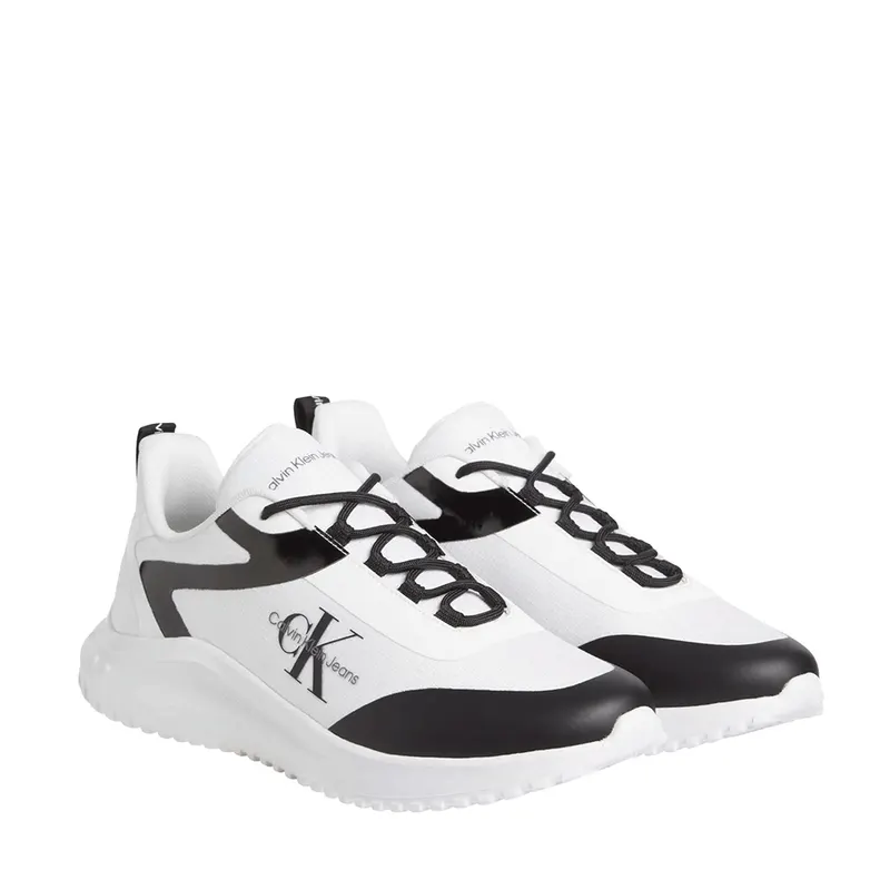 Sneakers bărbați CK Jeans albi 2371BP1439A — imaginea 2