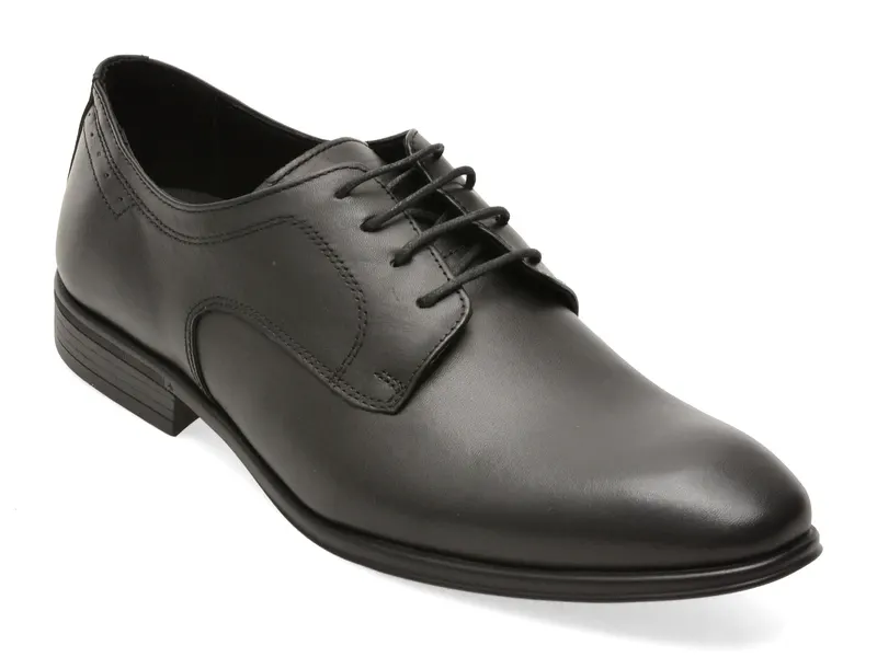 Pantofi eleganti negri, 560, din piele naturala