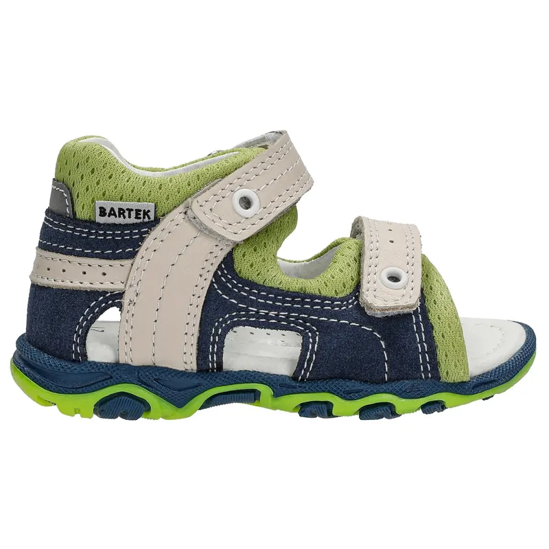 Sandale pentru băieți BARTEK 11848-002, verde-bleumarin