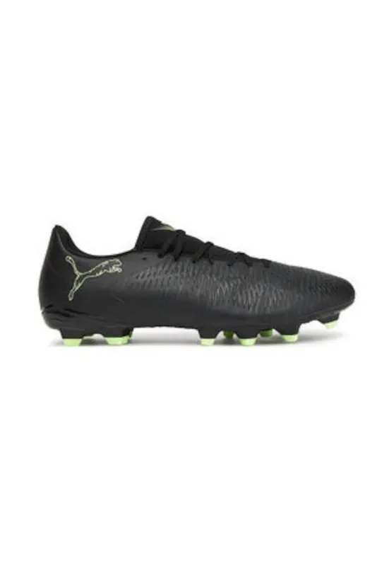 Pantofi fotbal barbati material sintetic - negru/verde