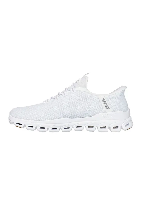 Pantofi sport slip-ins din material textil Glide-Step Noxus - Alb