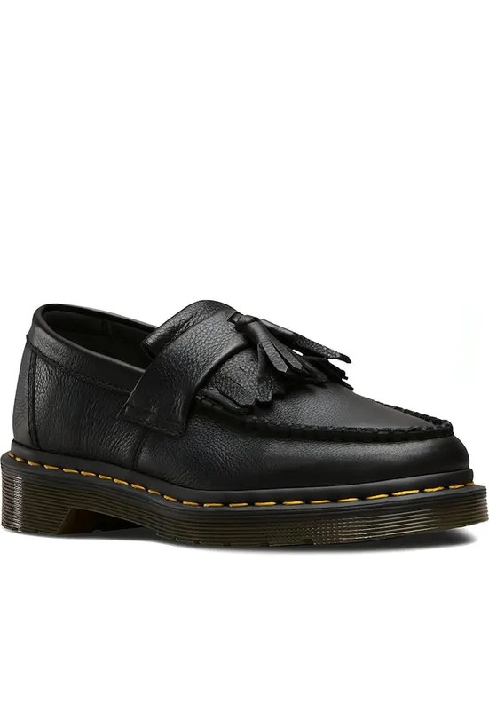 Mocasini dama Adrian Virginia - Piele - Negru -