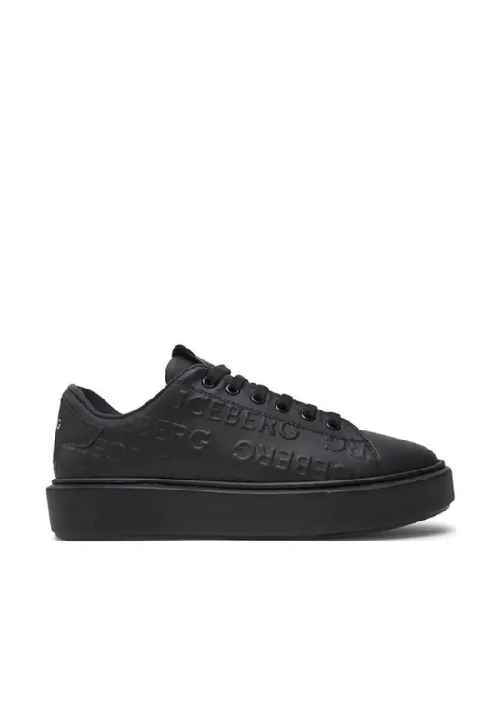 Pantofi sport dama 304450952 - Piele naturala - Negru - Negru