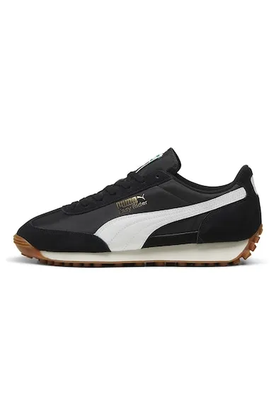 Pantofi sport cu garnituri de piele intoarsa Easy Rider Vintage - Albdwqfsq - Negru/Alb murdar