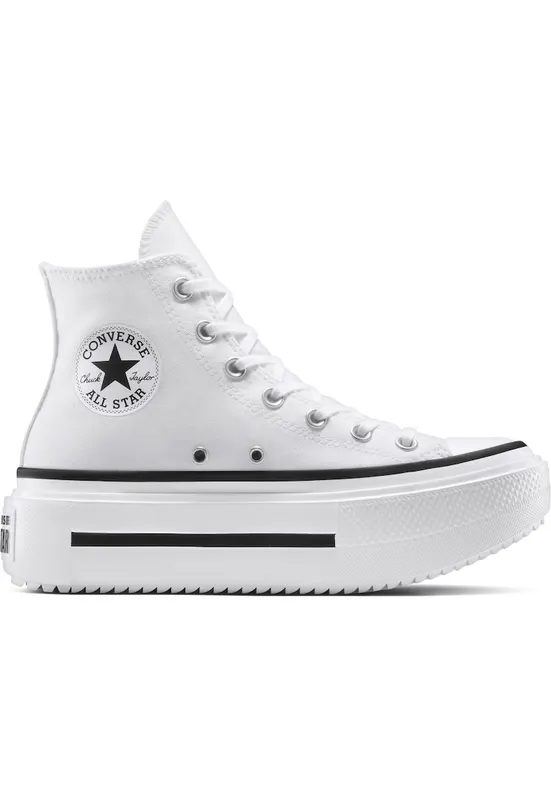 Tenisi All Star Lift Double Stack flatform - Alb