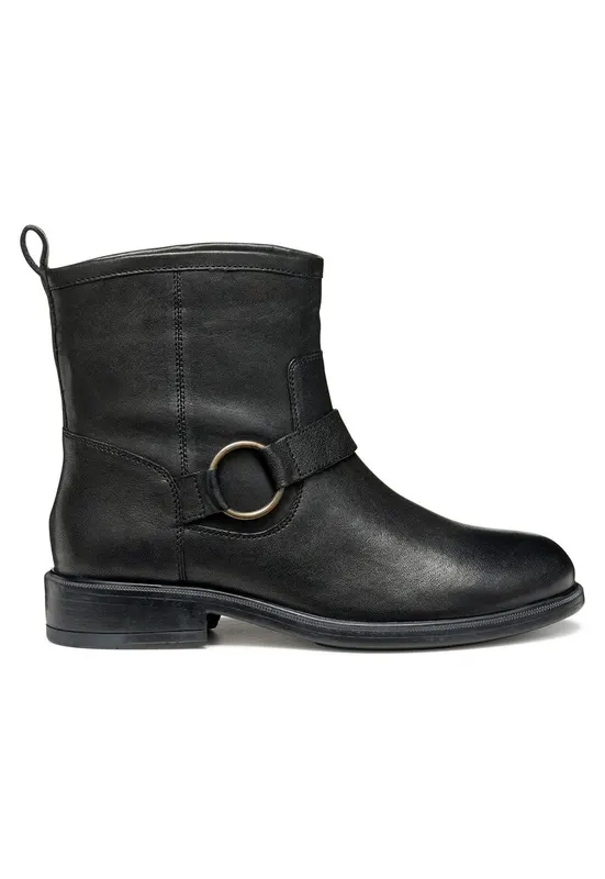 Botine dama 305319401 - Piele naturala - Negru -