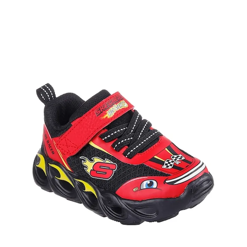 Pantofi sport băieți Skechers Thermo Flash roșii 1961MP402306NR — imaginea 2