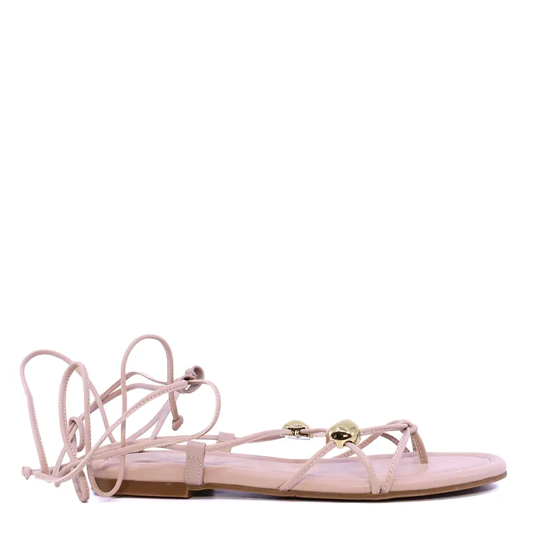 Sandale romane femei Enzo Bertini nude din piele 1391DS2100NU — imaginea 2