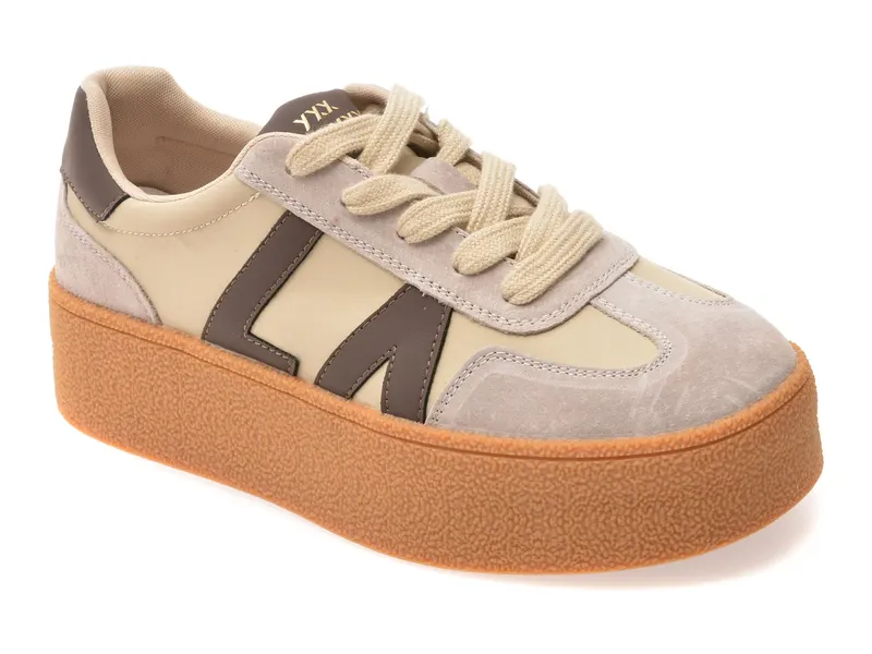 Pantofi sport GRYXX maro, 9355, din material textil