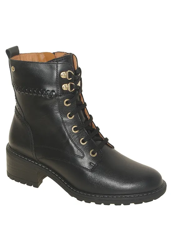 Botine dama MEDINA - piele naturala - confort maxim - negre