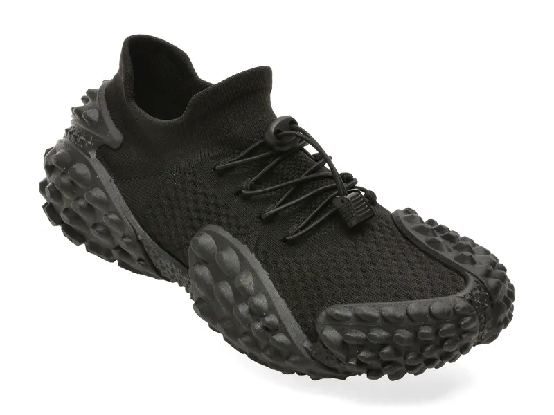 Pantofi sport BITE THE BULLET negri, G0083, din material textil