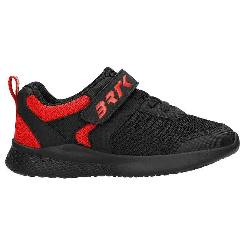 Sneakers negri cu roșu pentru băieți BARTEK 87003-11