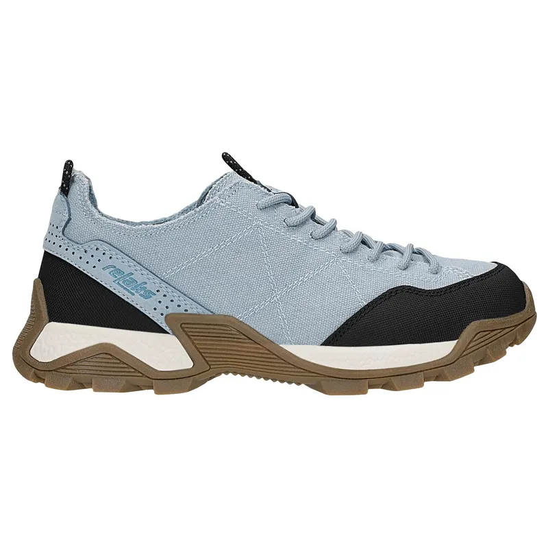 Sneakers albaștri RELAKS cu inserții negre
