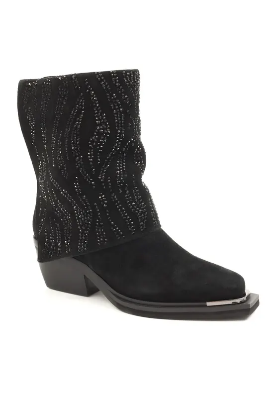 Ghete ciocate dama I250964 - Negru